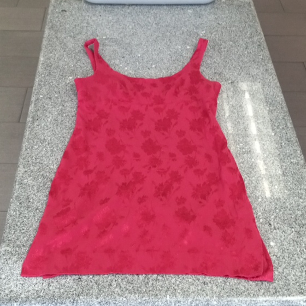 Nicole Miller red cocktail dress
